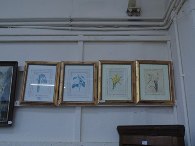 Lot 60 - A set of four framed and glazed prints of...