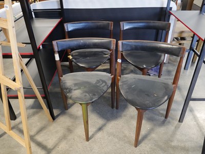 Lot 1076 - Set of 4 Frem Rojle Danish mid century design...