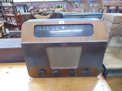 Lot 98 - An early 20th century radio receiver by Murphy