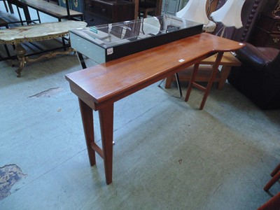 Lot 106 - A mid-20th century teak side table