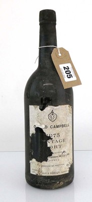 Lot 205 - A bottle of 1975 Gould Campbell Vintage Port...