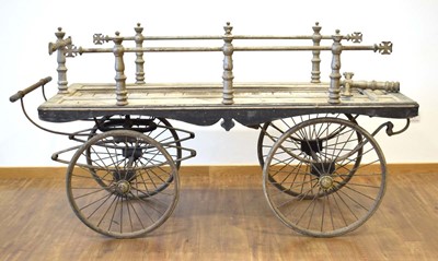 Lot 13 - A late 19th/early 20th century coffin bearer's...