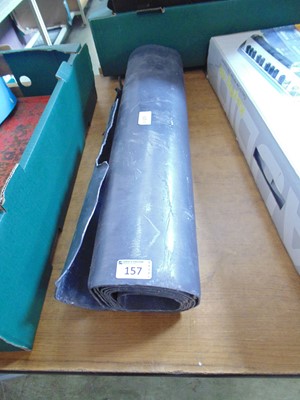 Lot 157 - A part roll of lead, approx. weight 26.6kg