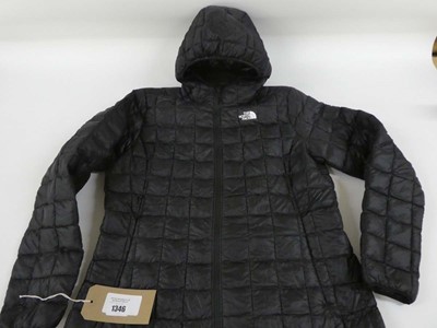 Lot 1346 - The North Face thermoball eco jacket in black...