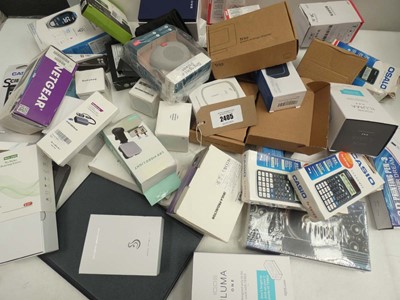 Lot 2405 - Mixed lot of devices/accessories; calculators,...