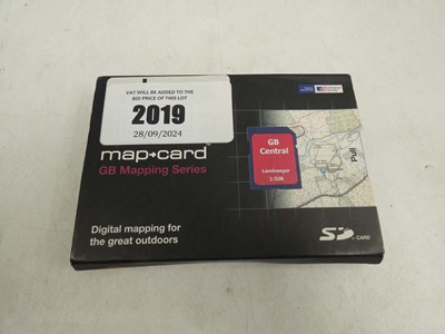 Lot 2019 - SatMap Map Card SD card