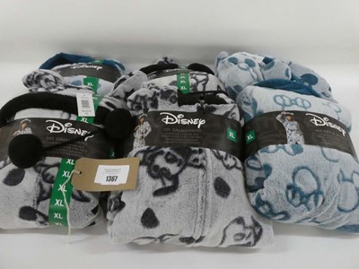 Lot 1367 - Approx. 6 Disney one piece loungesuits