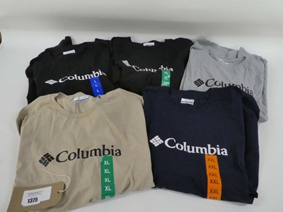 Lot 1375 - Approx. 8 Columbia t-shirts