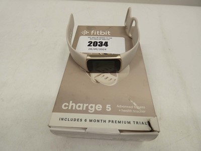 Lot 2034 - Fitbit Charge 5 fitness tracker