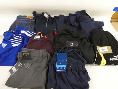 Lot 1393 - Approx. 10 items of branded clothing. To...