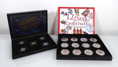 Lot 448 - Two Westminster coin sets comprising: The...