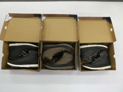 Lot 3804 - 3 boxed pairs of Weatherproof men's boots in...