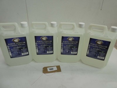 Lot 3502 - 4 x 5L Golden Swan White Vinegar