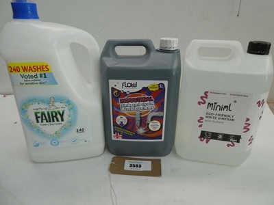 Lot 3503 - 240 wash Fairy fabric conditioner, 5L Flow...