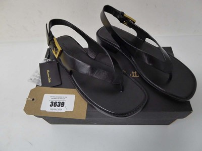 Lot 3639 - Boxed pair of ladies Massimo Dutti sandals,...