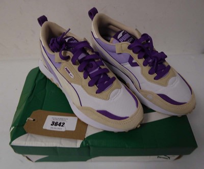 Lot 3642 - Boxed pair of Puma Rider trainers,...