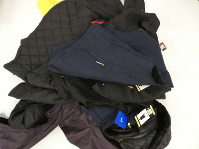 Lot 3890 - Bag containing 5 jackets and 5 gilets by...