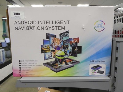 Lot 2040 - Android Intelligent Navigation System