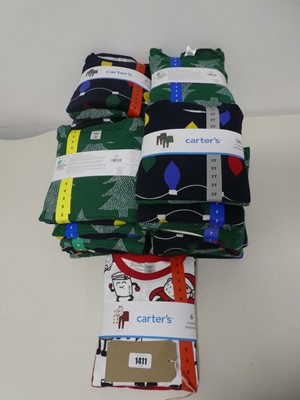 Lot 1411 - Approx. 20 kids Carter's 4 piece Christmas...