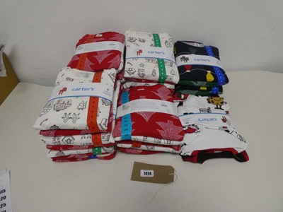 Lot 1414 - Approx. 20 kids Carter's 4 piece Christmas...