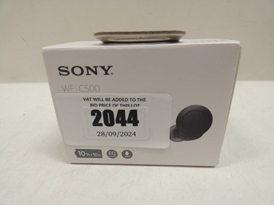 Lot 2044 - *Sealed* Sony WF-C500 wireless earphones