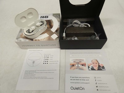 Lot 2045 - QuietOne 3.1 sleep noise cancelling earphones