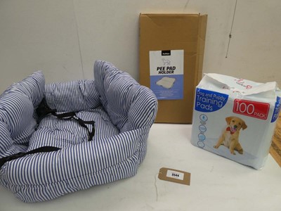 Lot 3544 - Pet pee pad holder, Dog & Puppy training pads...