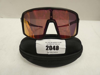 Lot 2048 - Oakley Prizm Sutro sunglasses with case