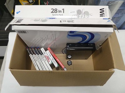 Lot 2225 - 2 Nintendo Wii sports packs, a Nintendo Wii...