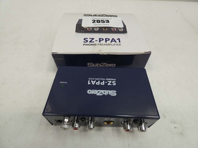 Lot 2053 - SubZero SZ-PPA1 preamp