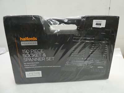 Lot 4608 - Halfords Advanced 150 piece socket and spanner...