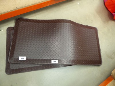 Lot 3100 - Three foam mats