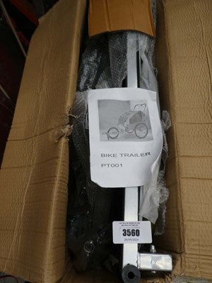 Lot 3560 - Bike trailer (flat pack)