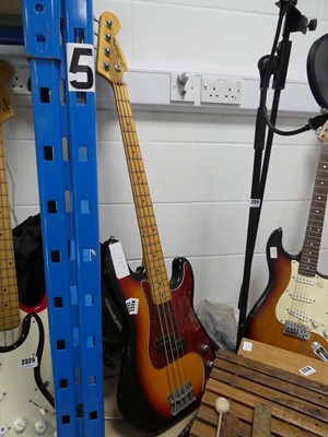 Lot 2328 - Session Pro electric bass guitar with 4...