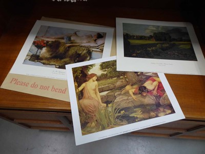 Lot 5331 - Small quantity of loose pre-Raphaelite prints