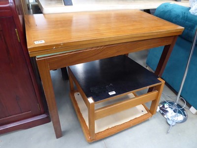 Lot 5336 - Modern fold over card table