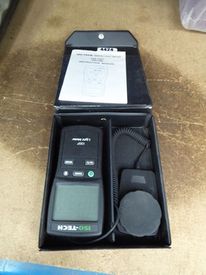 Lot 4424 - Isotech meter, a Testo 416 meter and a large...