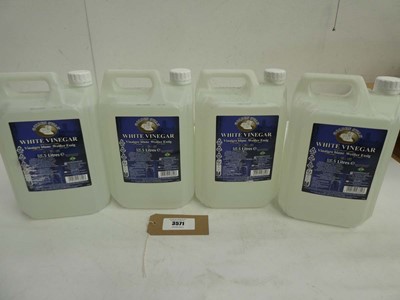 Lot 3571 - 4 x 5L Golden Swan White Vinegar