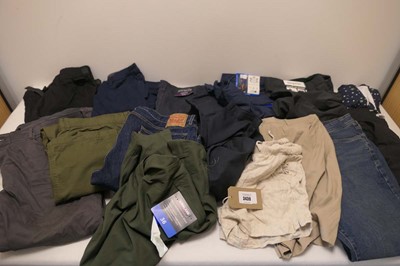 Lot 3439 - 15 pairs of mixed trousers to include Kirkland...