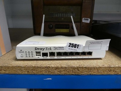 Lot 2561 - Draytek Vigor 2860N security firewall