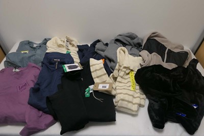 Lot 3445 - 10 mixed hoodies/jackets to include Mondetta etc