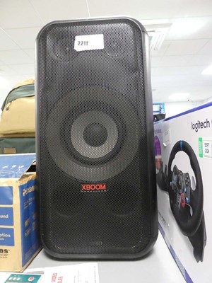 Lot 2211 - LG X Boom bluetooth speaker