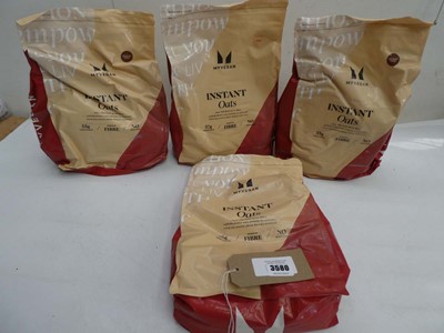 Lot 3580 - 4 x 2.5kg bags My Vegan Instant Oats