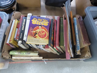 Lot 5462 - Box of musical reference books and children's...