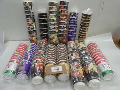 Lot 3592 - Selection of In a Cup soups, coffee, tea, hot...