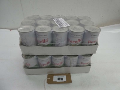 Lot 3595 - 30 cans Gordal Picante Perello pitted Queen...