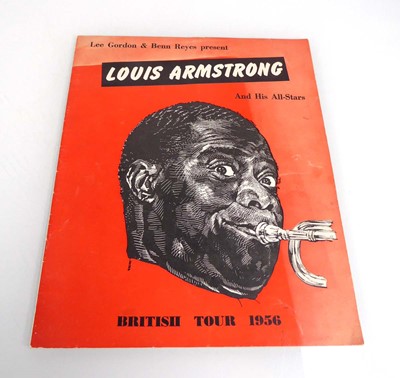 Lot 60 - A 1956 'Louis Armstrong And All His All-Stars'...