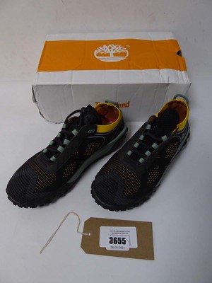 Lot 3655 - Boxed pair of men's Timberland hiker boots,...