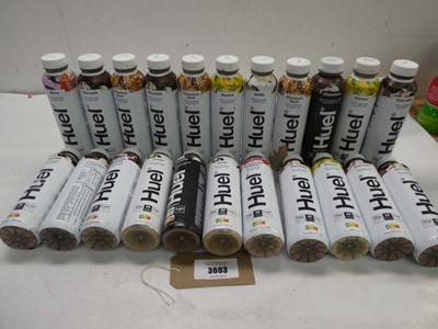 Lot 3603 - 22 x 500ml bottles of Huel nutritionally...