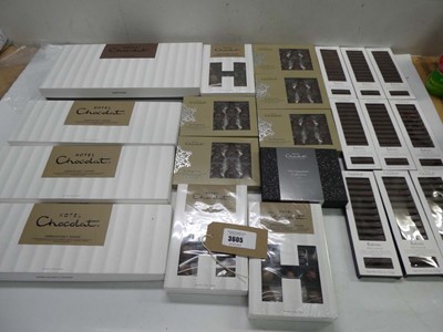 Lot 3605 - Quantity of Hotel Chocolat. selection boxes